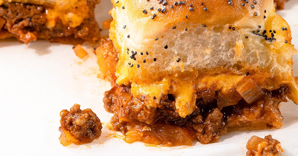 Sloppy Joe Sliders
