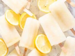 Best Lemon Popsicles - Nibble and Dine